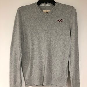 Soft grey hollister sweater READ DESCRIPTION!